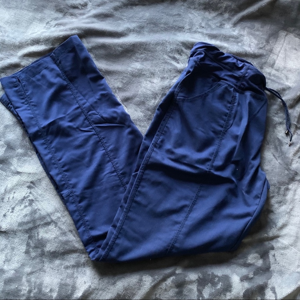 EUC navy scrub pants